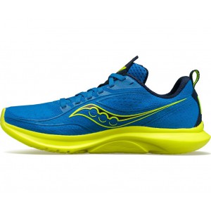 Saucony Boston Kinvara 13 Blue Yellow Women