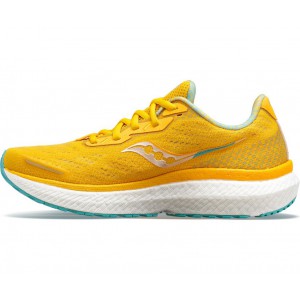 Saucony Bottomless Love Triumph 19 Yellow Women