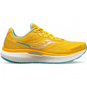 Saucony Bottomless Love Triumph 19 Yellow Women