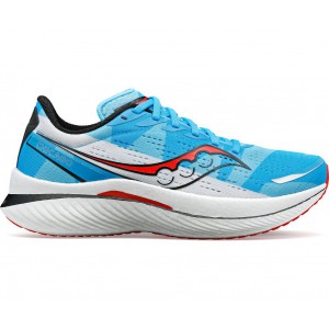 Saucony Chicago Endorphin Speed 3 Blue White Red Women