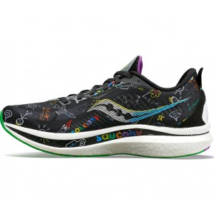 Saucony Children's Day Endorphin Speed 2 Black Multicolor Women