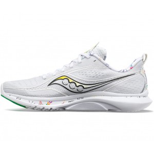 Saucony Children's Day Kinvara 13 White Multicolor Women