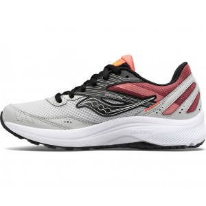 Saucony Cohesion 15 Grey Orange Women