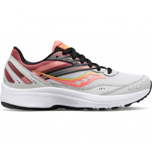 Saucony Cohesion 15 Grey Orange Women