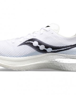 Saucony Endorphin Pro+ White Black Women