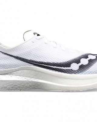 Saucony Endorphin Pro+ White Black Women