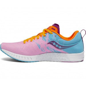 Saucony Fastwitch 9 Pink Blue Women