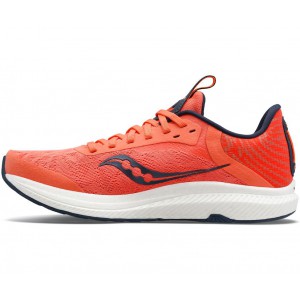 Saucony Freedom 5 Grey Orange Women