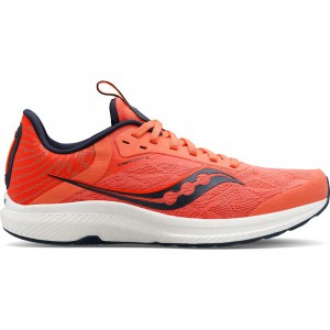 Saucony Freedom 5 Grey Orange Women