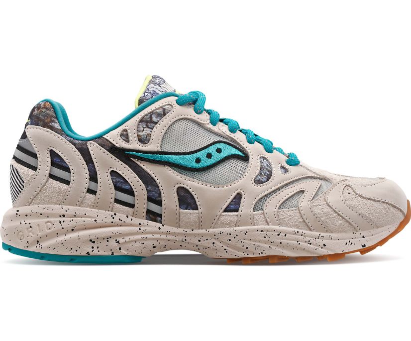 Saucony Grid Azura 2000 Camo Reflective Blue Black Women