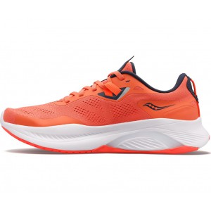 Saucony Guide 15 Grey Orange Women