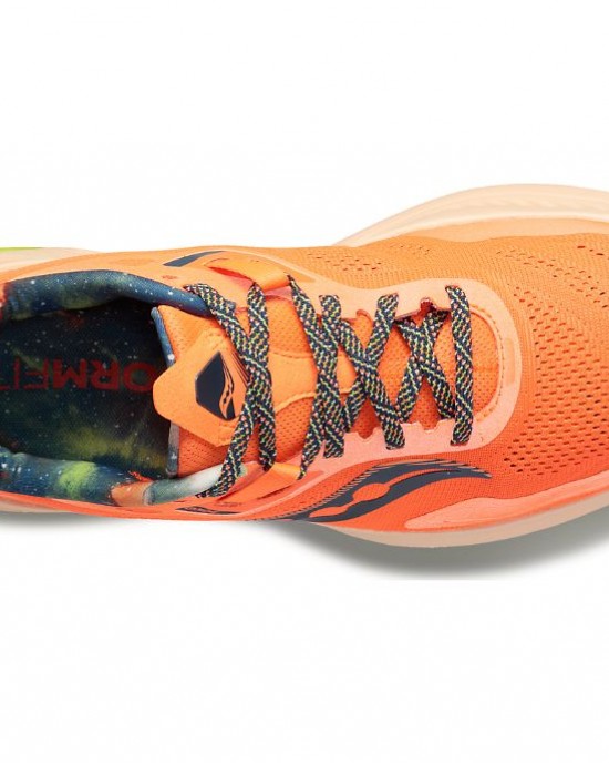 Saucony Guide 15 Orange Green Women Saucony Guide 15 Orange Green Women