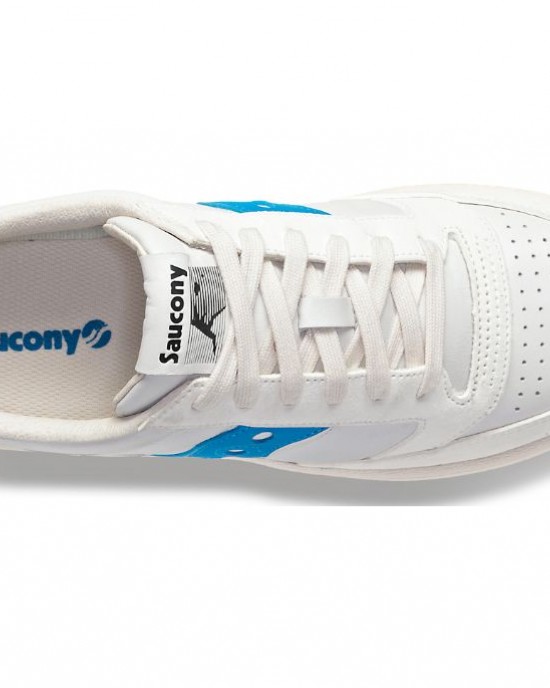 Saucony Jazz Court Premium White Royal Women Saucony Jazz Court Premium White Royal Women