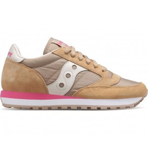Saucony Jazz Brown Pink Women