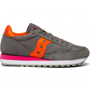 Saucony Jazz Grey Orange Women