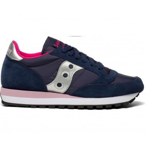 Saucony Jazz Navy Pink Women