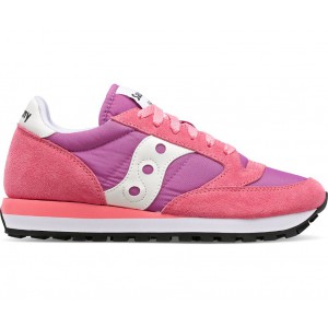 Saucony Jazz Pink White Women