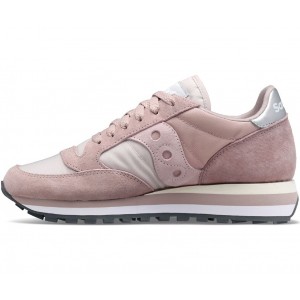 Saucony Jazz Triple Brown Pink Women