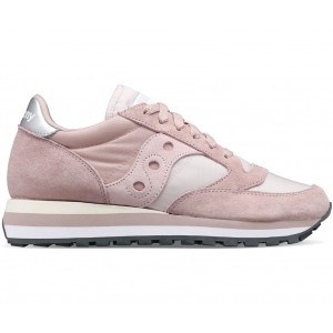 Saucony Jazz Triple Brown Pink Women