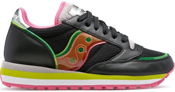 Saucony jazz top black pink