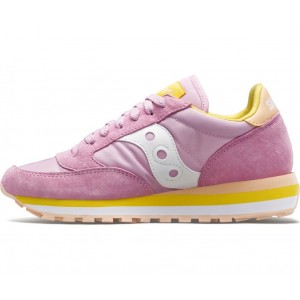 Saucony Jazz Triple Pink Yellow Women