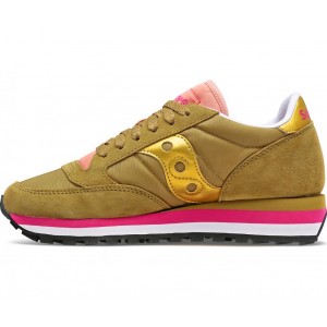 Saucony Jazz Triple Olive Gold Women