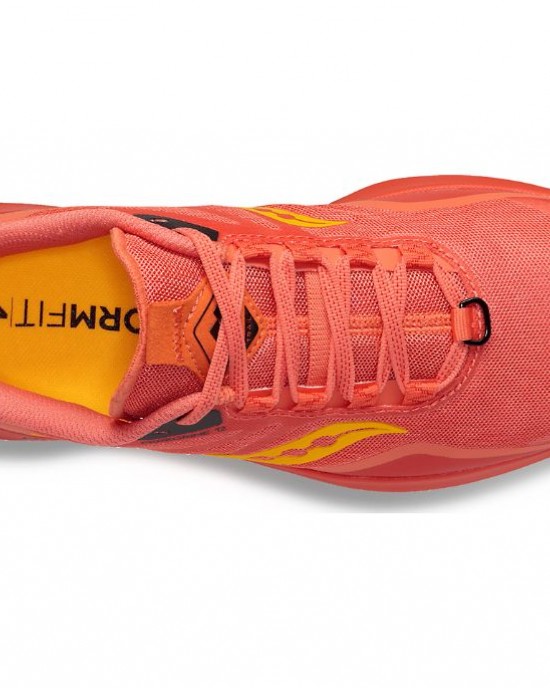 Saucony Peregrine 12 Coral Red Women
