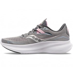 Saucony Ride 15 Wide Grey Women