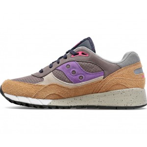 Saucony X Sns Shadow 6000 Khaki Grey Women