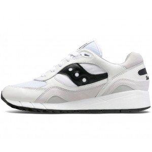 Saucony Shadow 6000 Premium White Black Women