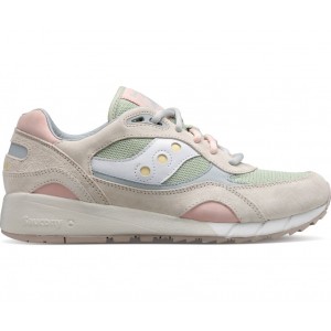 Saucony Shadow 6000 Saucony Creek White Light Green Women