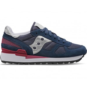 Saucony Shadow Navy Silver Women