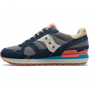 Saucony Shadow Blue Beige Women