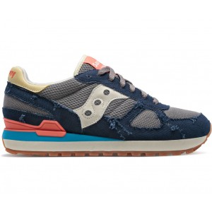 Saucony Shadow Blue Beige Women