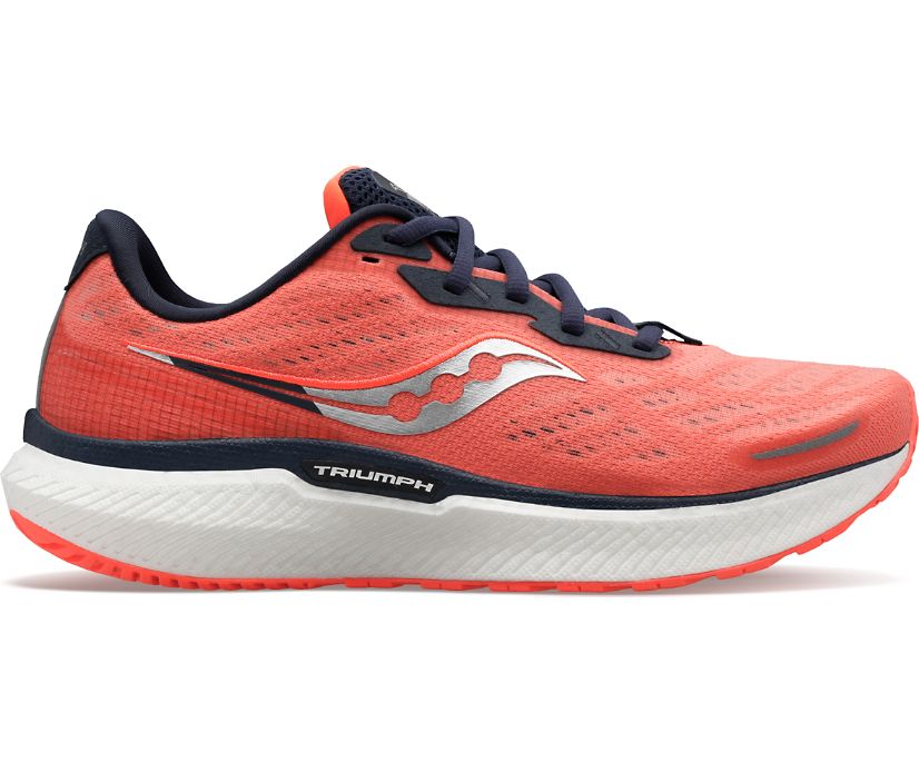 Saucony Triumph 19 Grey Orange Women