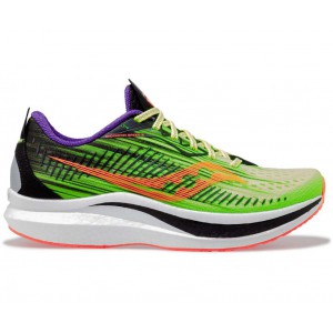 Saucony Vizipro Endorphin Speed 2 Fluorescent Purple Women