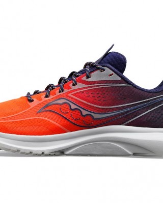 Saucony Vizipro Kinvara 13 Purple Orange Women